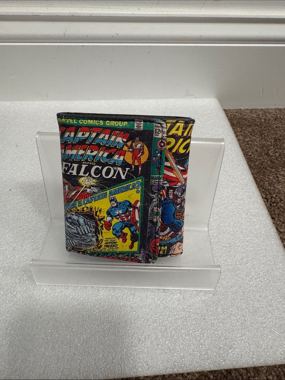 Captain America Comic Art trifold wallet